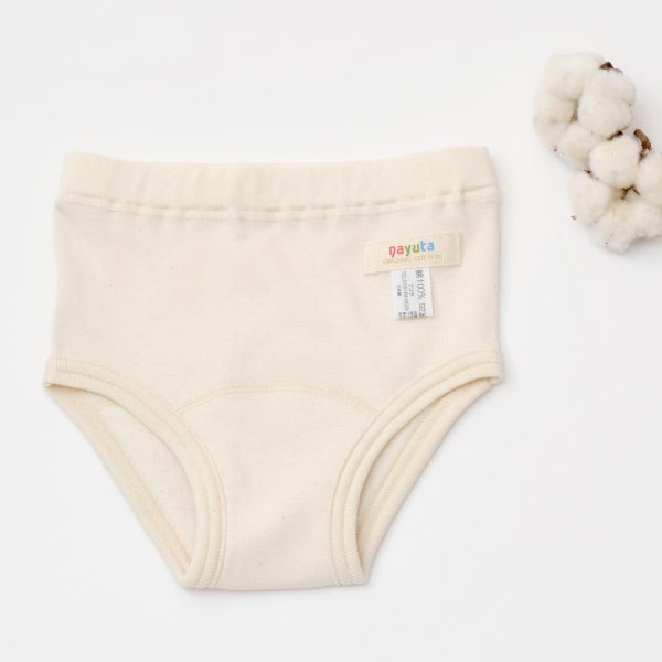 オーガニックコットン フライストイレトレーニングパンツ