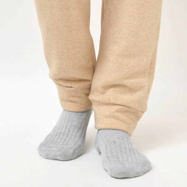 オーガニックコットン 裏起毛あったかパンツ