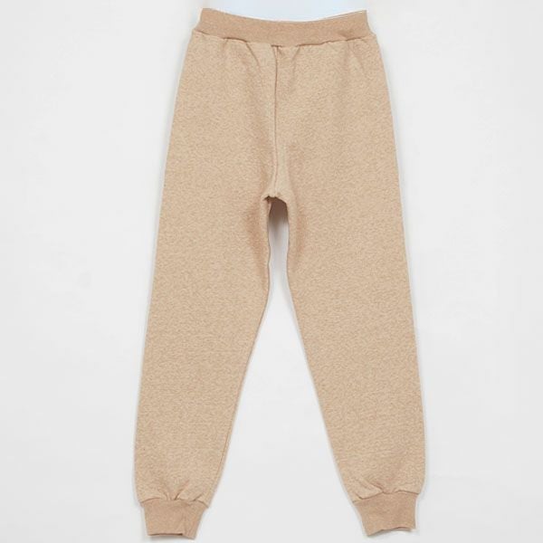 オーガニックコットン キッズ 裏起毛あったかパンツ