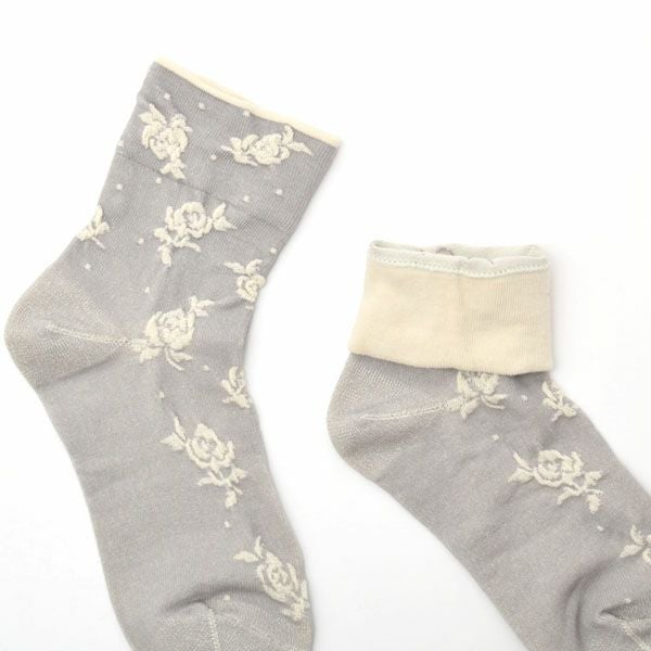 オーガニックコットン ゴムなしソックス フロートばら