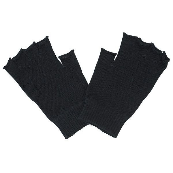 オーガニックコットン UVカット指なし短手袋