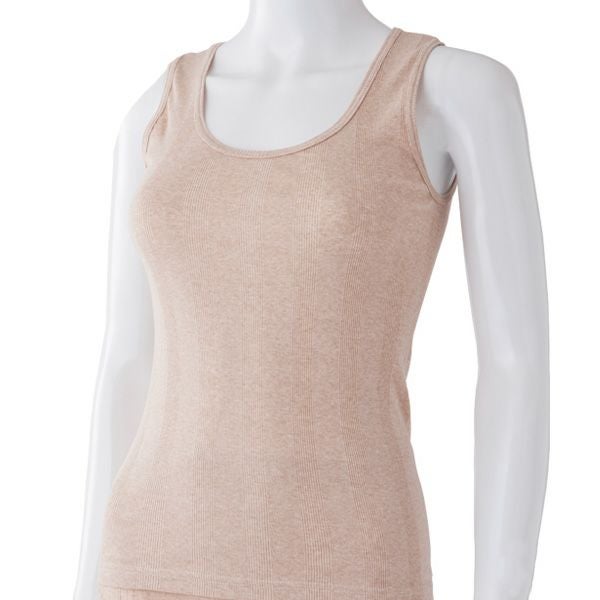 オーガニックコットン リブフライスタンクトップ