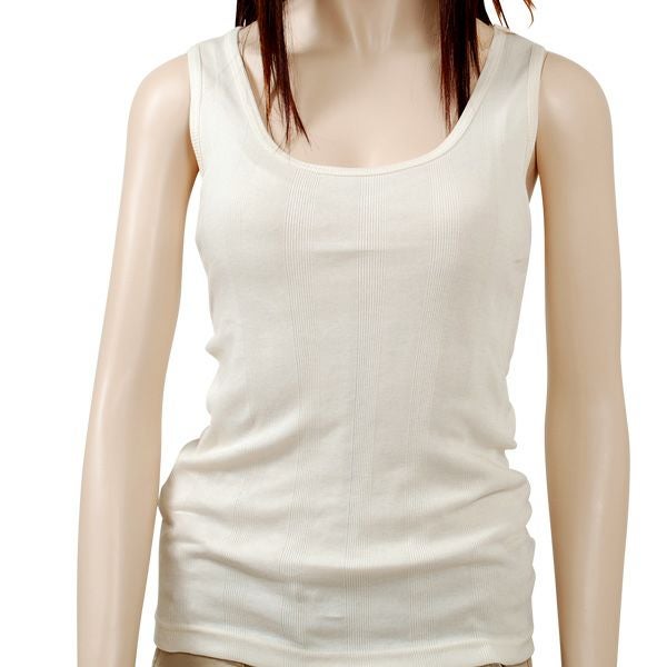 オーガニックコットン リブフライスタンクトップ