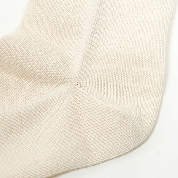 オーガニックコットン 5本指ゴムなし厚手ソックス