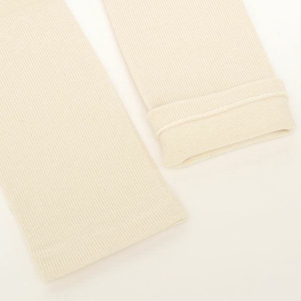 オーガニックコットン 5本指ゴムなし厚手ソックス