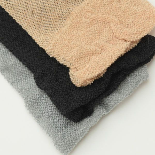 オーガニックコットン ゴムなしメッシュソックス