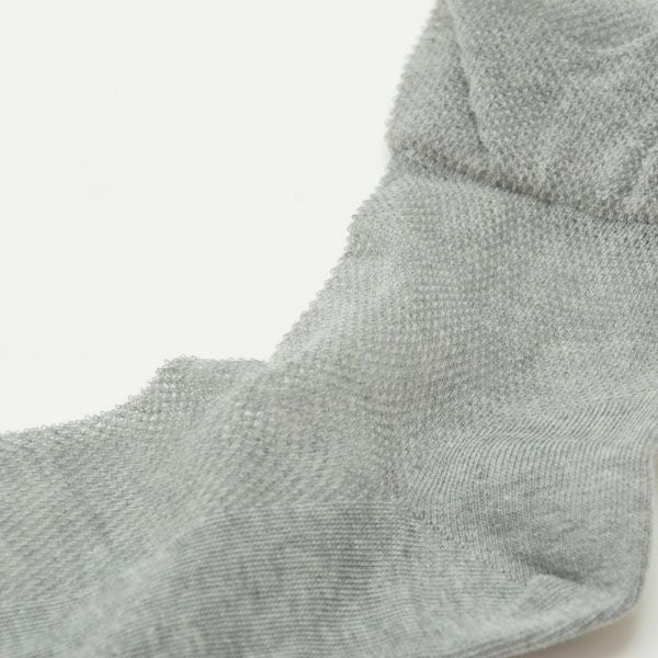 オーガニックコットン メッシュハイソックス