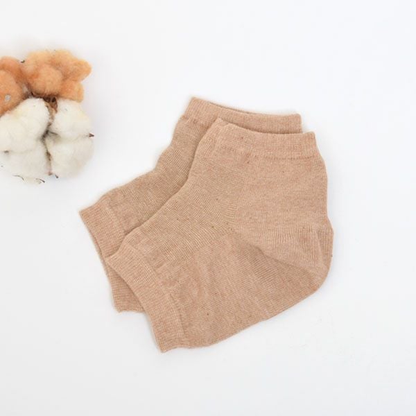 オーガニックコットン かかとケアソックス