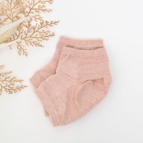 オーガニックコットン かかとケアソックス