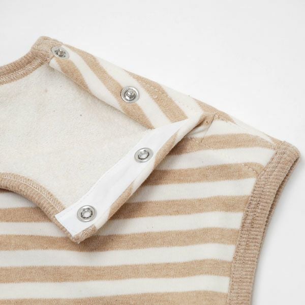 オーガニックコットン スリーパー ボーダー