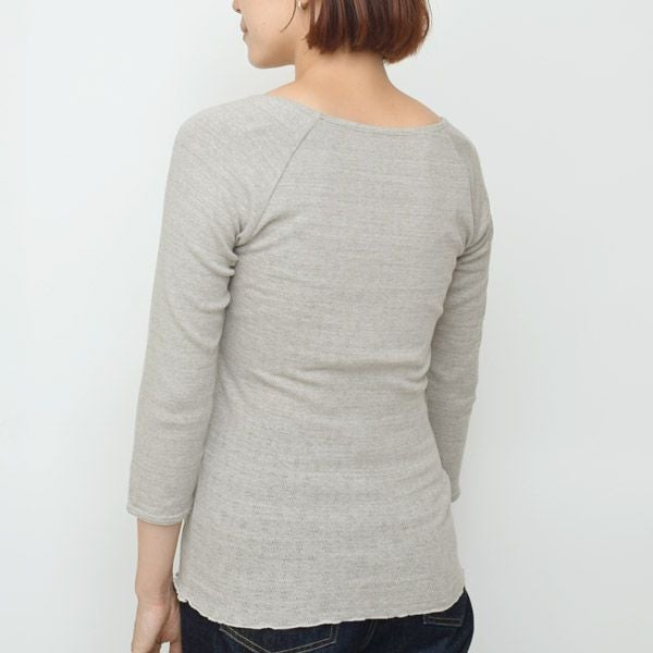 オーガニックコットン やわらかインナー（7分袖）