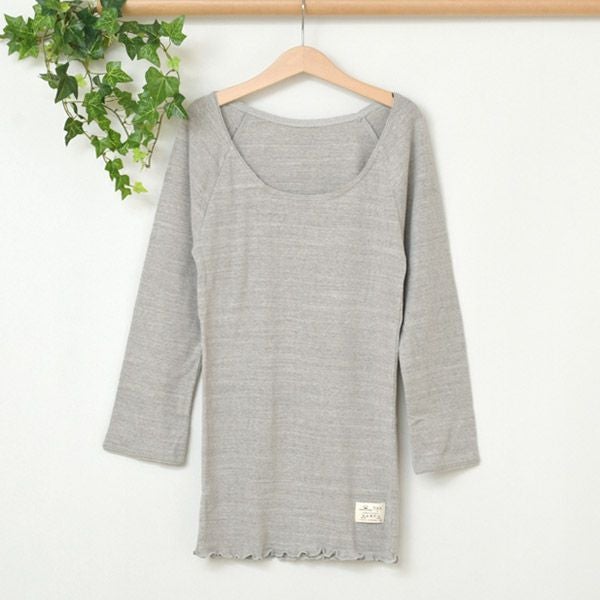 オーガニックコットン やわらかインナー（7分袖）