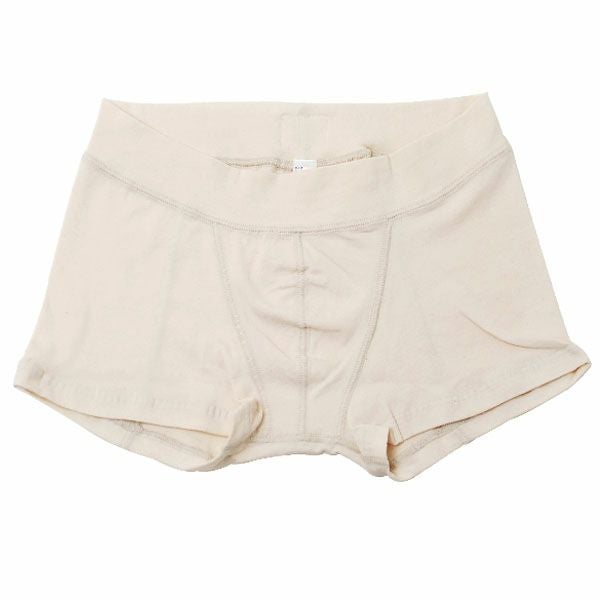 オーガニックコットン メンズゴムなしボクサーブリーフ