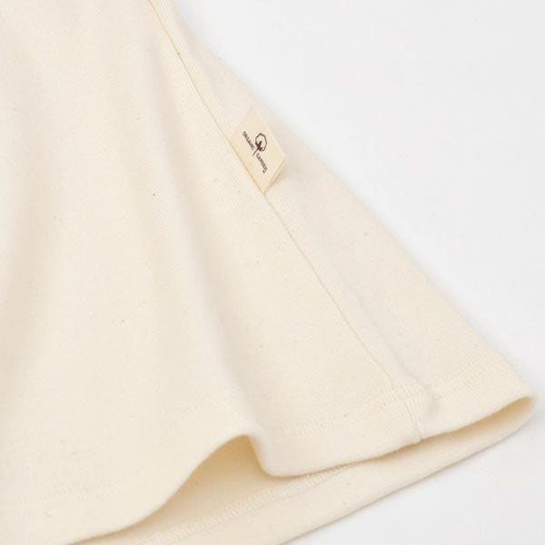 オーガニックコットン メンズフライスインナー丸首Ｔシャツ