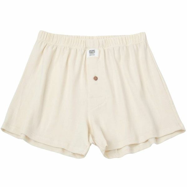 オーガニックコットン メンズフライスニットトランクス