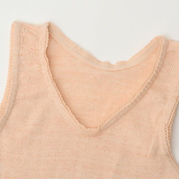 オーガニックコットン ガールズタンクトップ