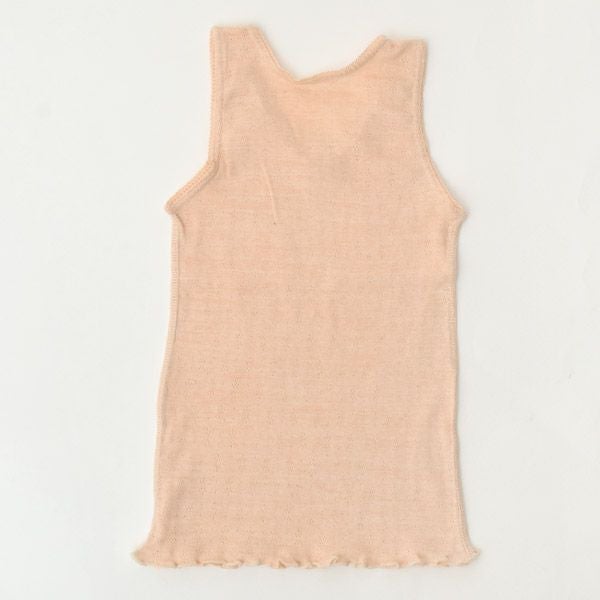 オーガニックコットン ガールズタンクトップ