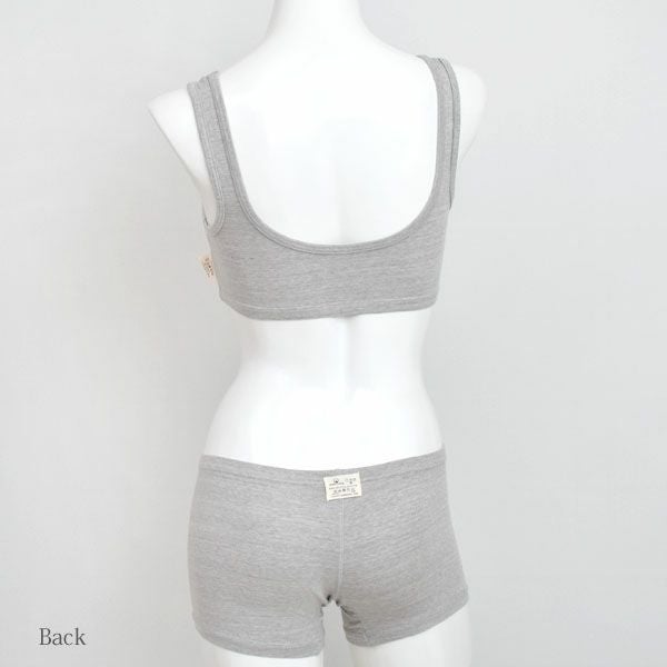 オーガニックコットン ベア天 リラックスブラ