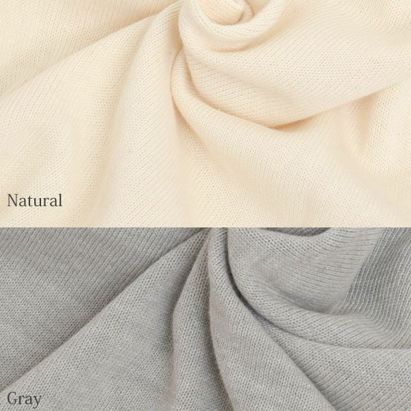 オーガニックコットン Vネックセーター