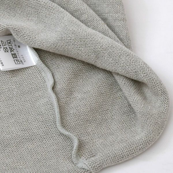 オーガニックコットン Vネックセーター