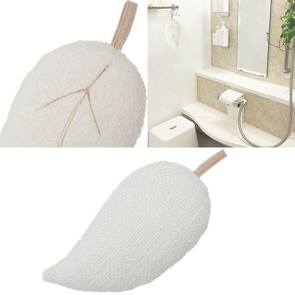 オーガニックコットン 葉っぱボディスポンジ