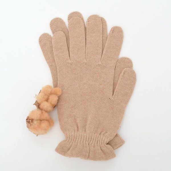 オーガニックコットン ケア手袋