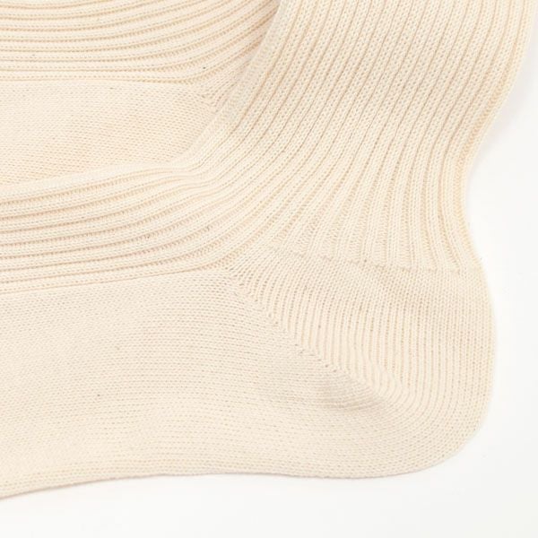 オーガニックコットン 綿100% リブソックス