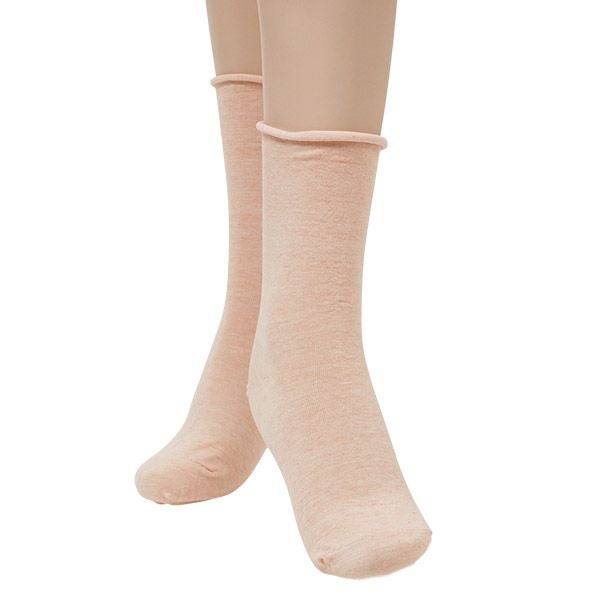 オーガニックコットン ゴムなしプレーンソックス