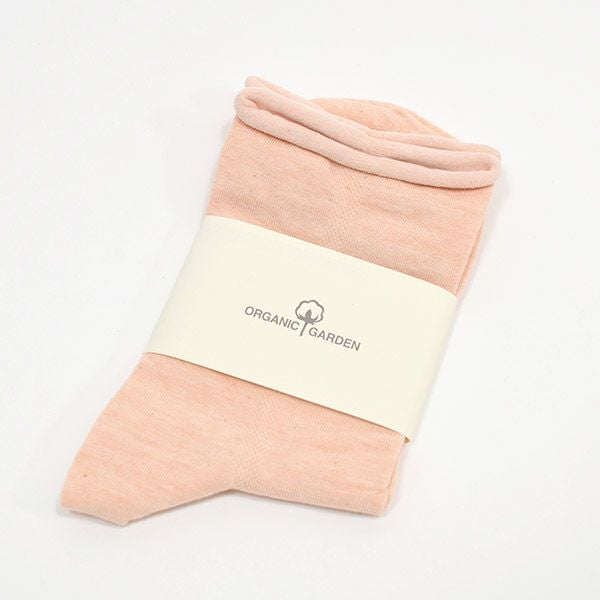 オーガニックコットン ゴムなしプレーンソックス