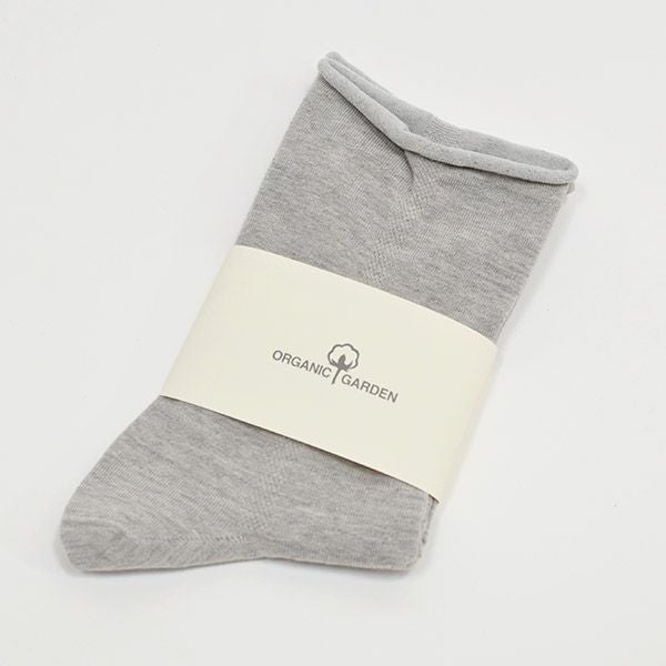 オーガニックコットン ゴムなしプレーンソックス
