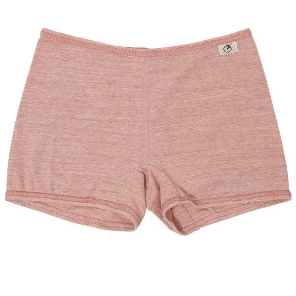 オーガニックコットン べんがら染め1分丈ショーツ