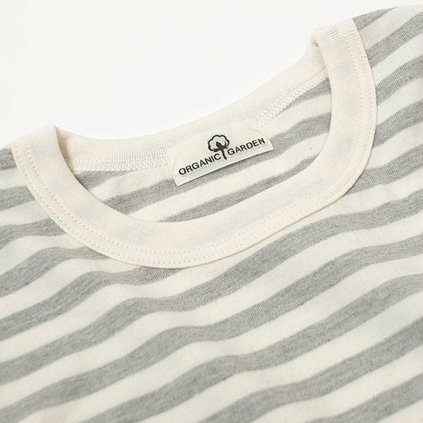 オーガニックコットン 天竺ボーダーパジャマ
