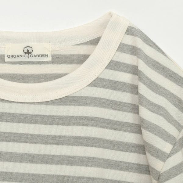 オーガニックコットン 天竺ボーダーパジャマ