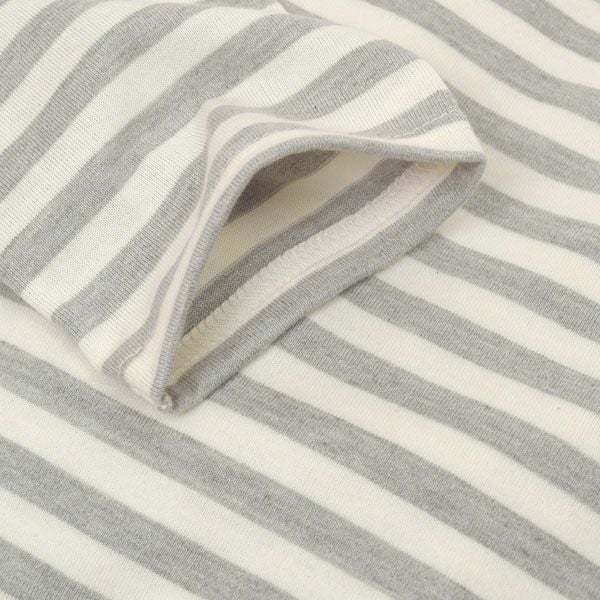 オーガニックコットン 天竺ボーダーパジャマ