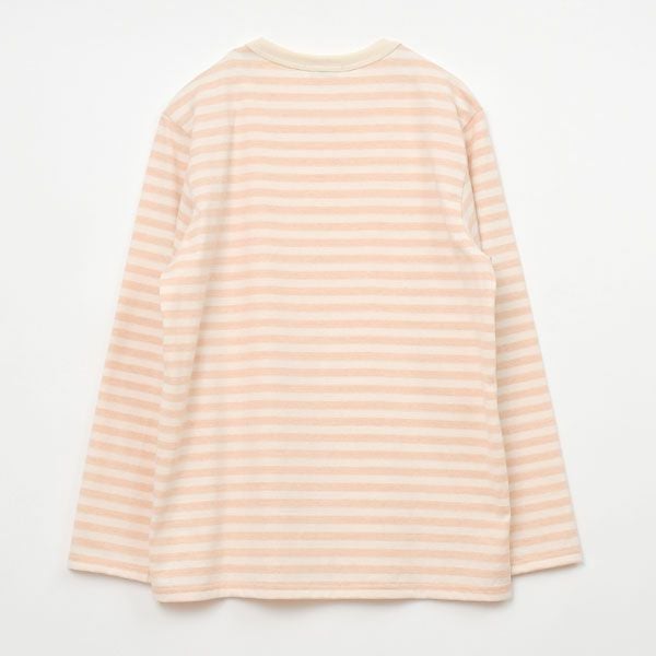 オーガニックコットン 天竺ボーダーパジャマ