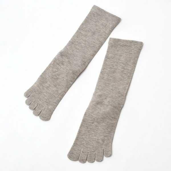 オーガニックコットン ヤク＆スーピマ5本指ソックス