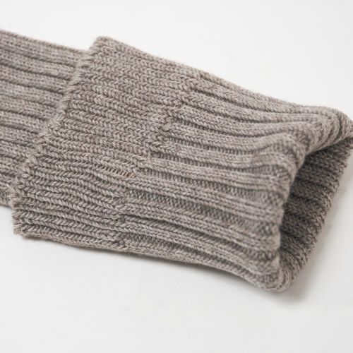 オーガニックコットン ヤク＆スーピマリブハイソックス