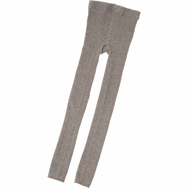 オーガニックコットン ヤク＆スーピマリブスパッツ モクグレー M-L