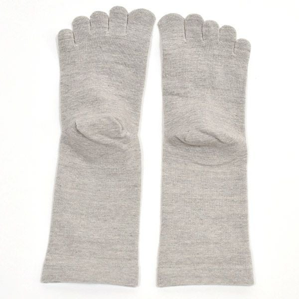 オーガニックコットン 5本指ソックス  レギュラー丈