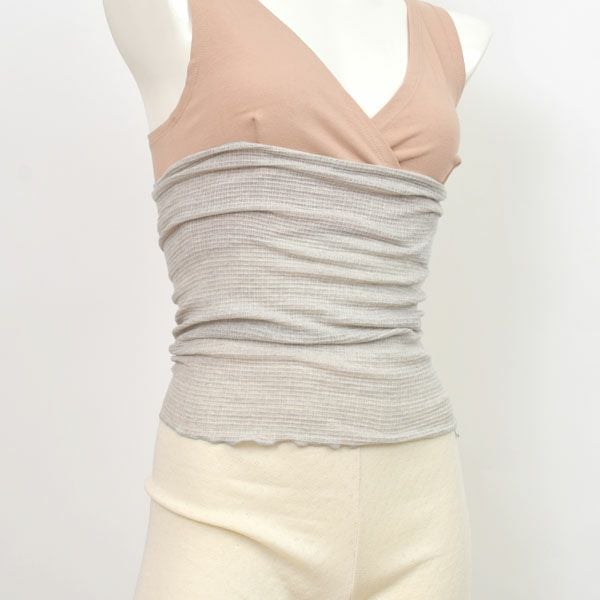 オーガニックコットン リブはらまき