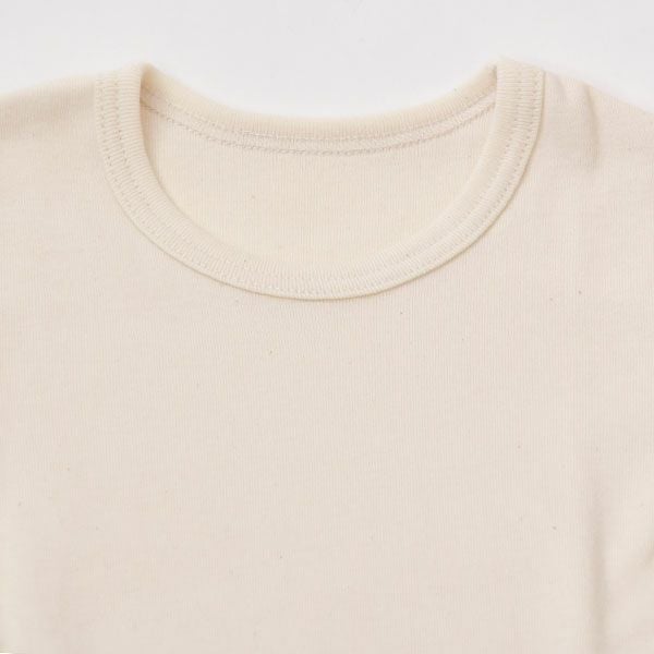 オーガニックコットン ベビーフライス半袖Tシャツ