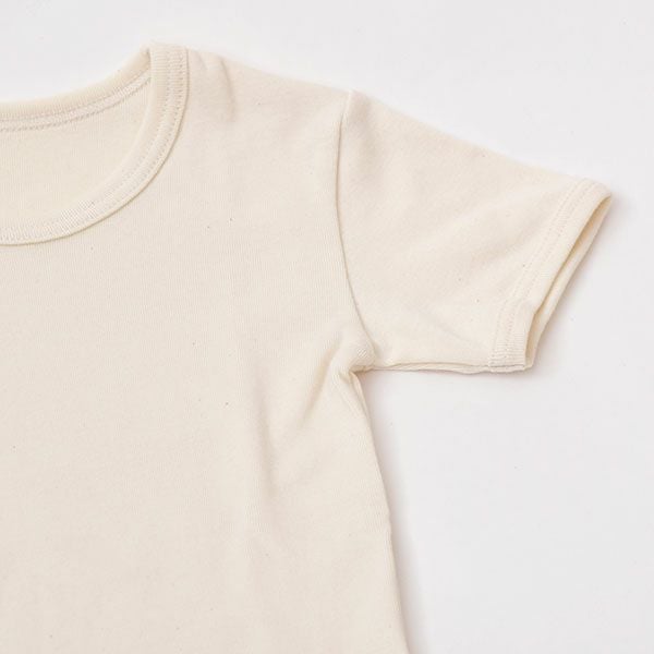 オーガニックコットン ベビーフライス半袖Tシャツ