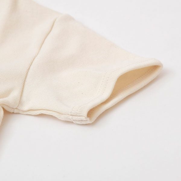 オーガニックコットン ベビーフライス半袖Tシャツ