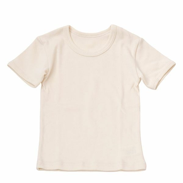 オーガニックコットン ベビーフライス半袖Tシャツ