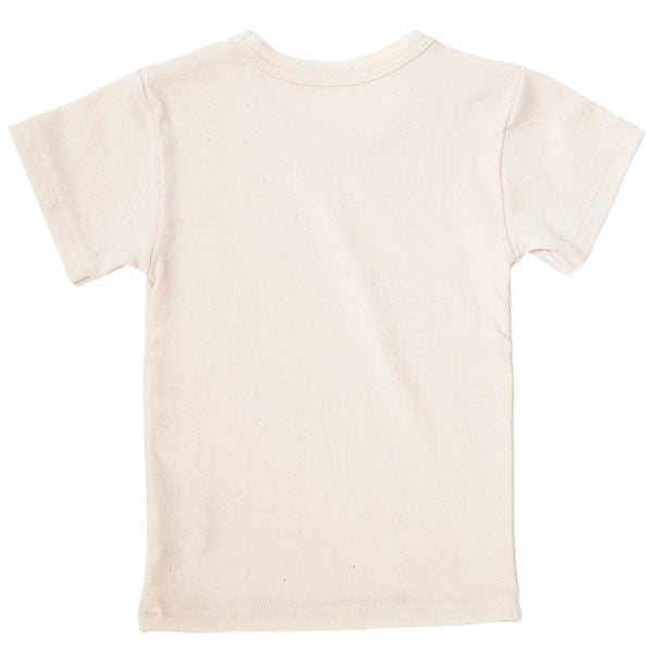 オーガニックコットン ベビーフライス半袖Tシャツ
