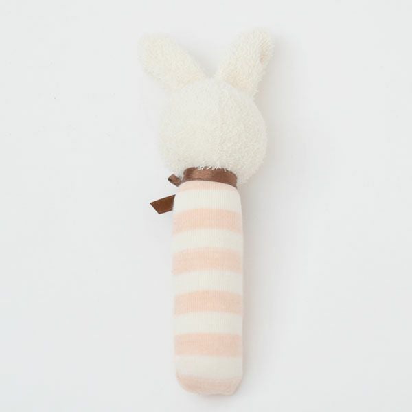 オーガニックコットン スティックガラガラ