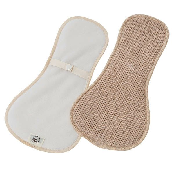 オーガニックコットン メッシュ軽失禁パッド（2枚組）