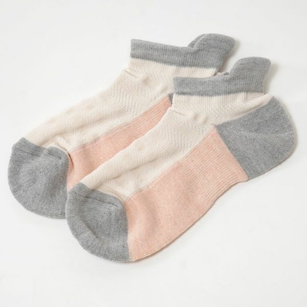 オーガニックコットン ヒーリンサポート パイルソックス