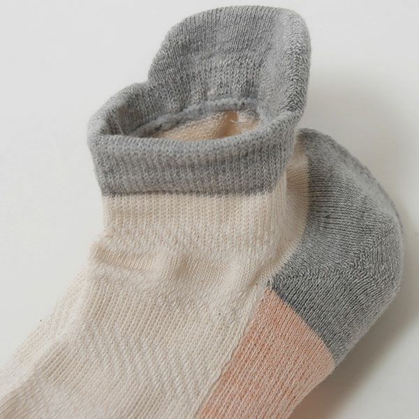 オーガニックコットン ヒーリンサポート パイルソックス