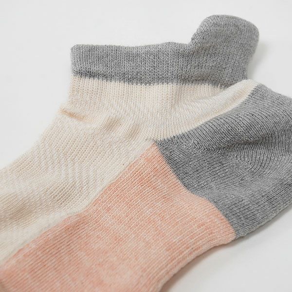 オーガニックコットン ヒーリンサポート パイルソックス